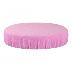 POKROWIEC FROTTE NA TABORET RÓŻOWY NR 10